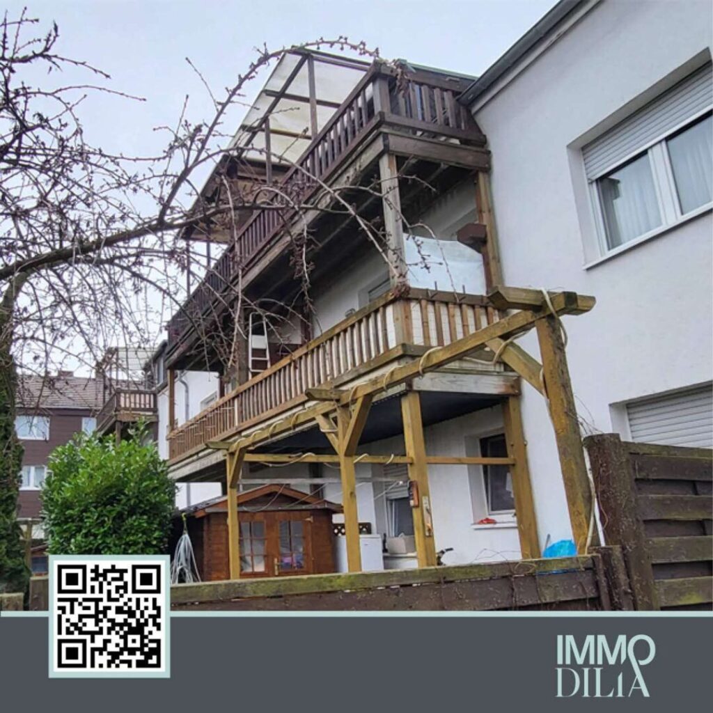 IMMODILIA_Weidenpesch_Düren_Rückansicht_Balkon